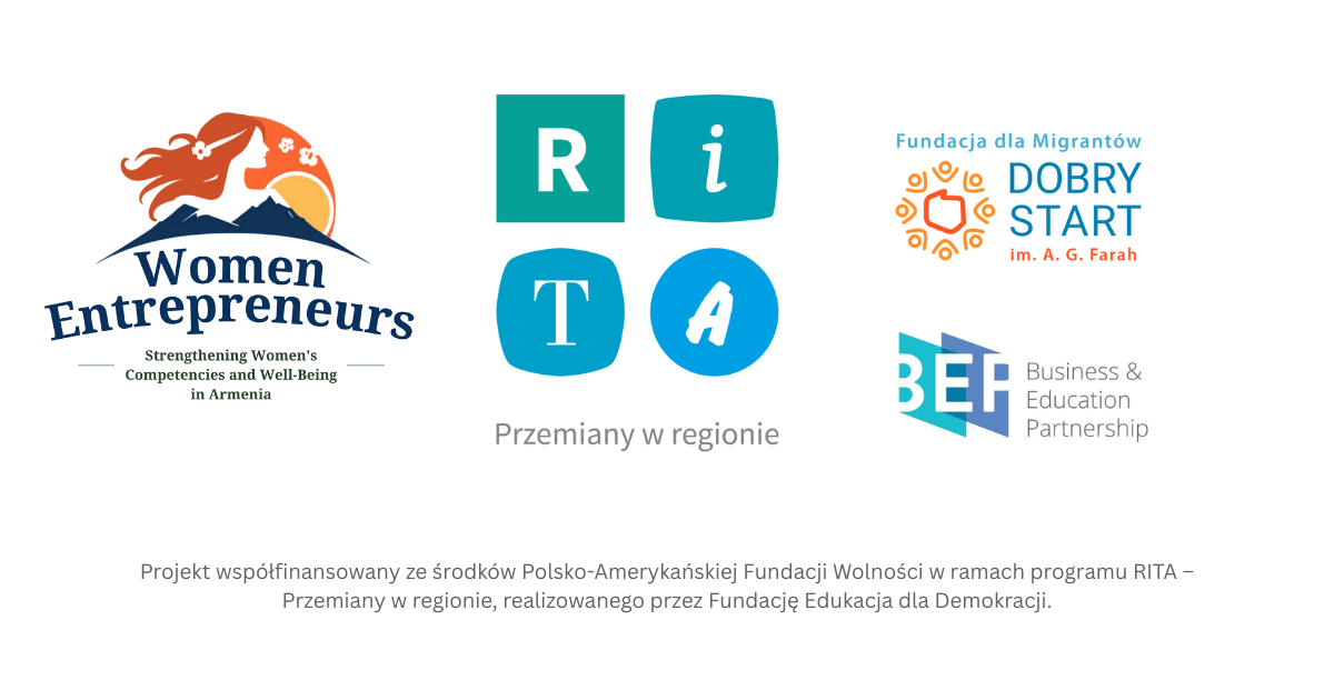 Kobiety Przedsiębiorcze: Wzmocnienie kompetencji i dobrostanu kobiet w Armenii