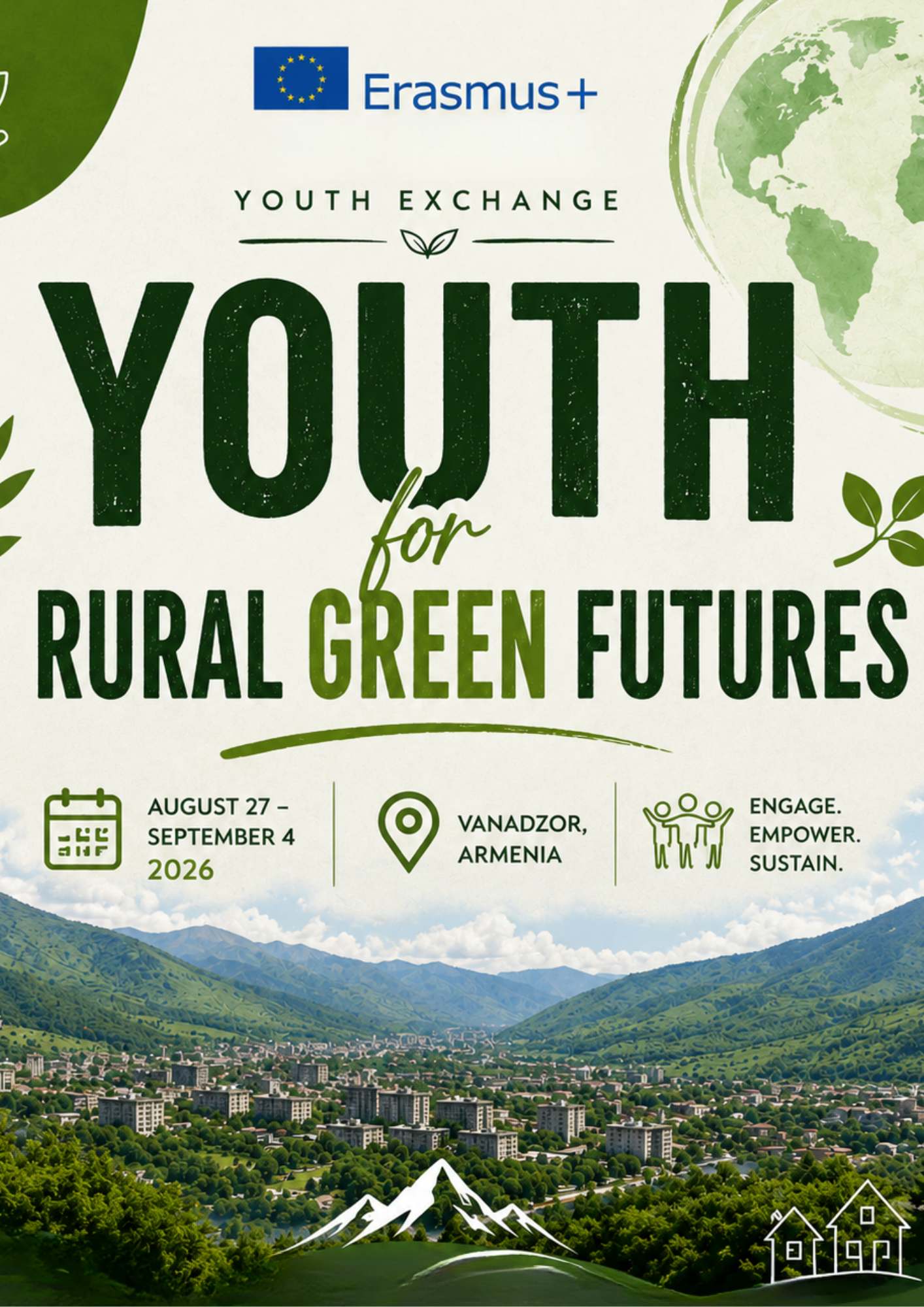 Youth For Rural Green Futures, Erasmus+ Youth Exchange program