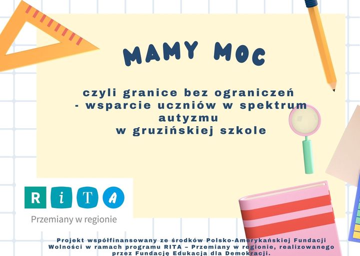Mamy moc, czyli granice bez ograniczeń, wsparcie uczniów w spektrum autyzmu w gruzińskiej szkole